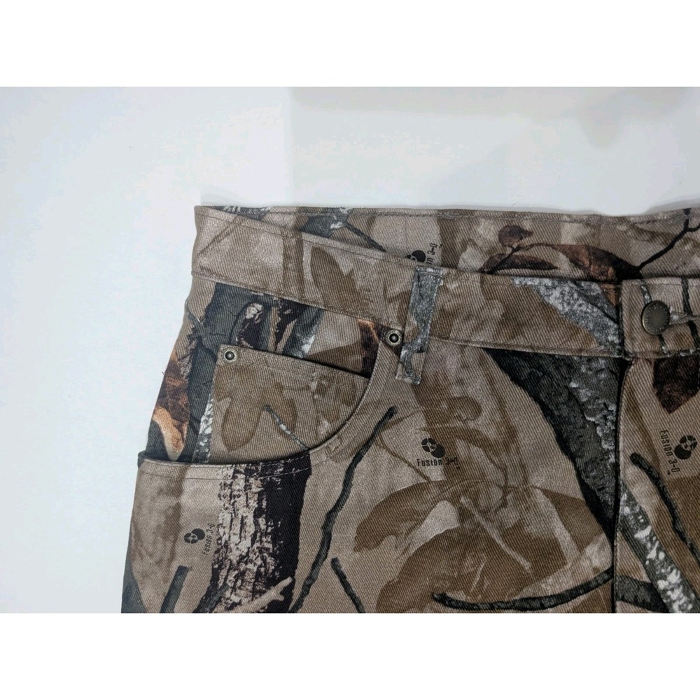 Wrangler Reeltree Fusion 3D Camo Jeans Mens 38x30 Double Knee Hunting 97GR1FS - Picture 8 of 11